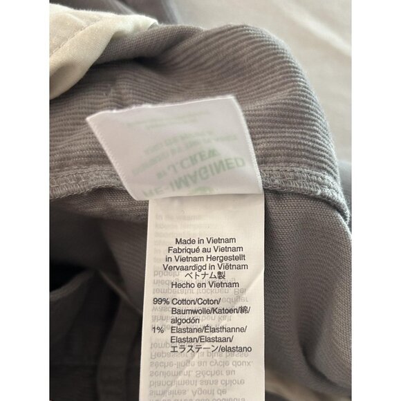 J Crew Pants Mens 31x30 (32X30) Gray Flex Slim Corduroy 5-Pocket Casual Stretch - Picture 9 of 16